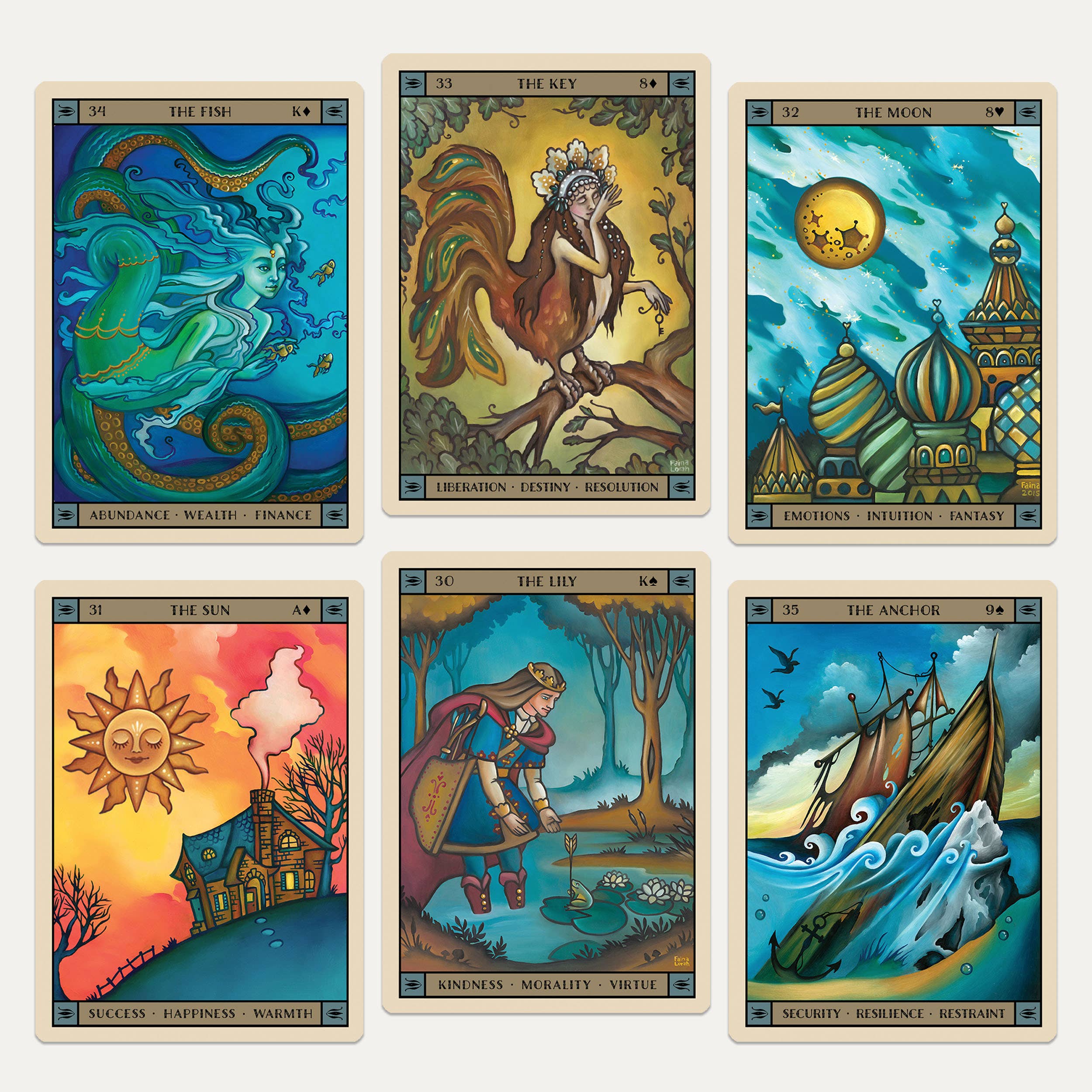 Slavic Folklore Lenormand - Deluxe Ed - Fairy Tale Deck